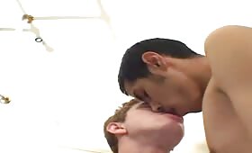 Oral sex between a lovely gay couple